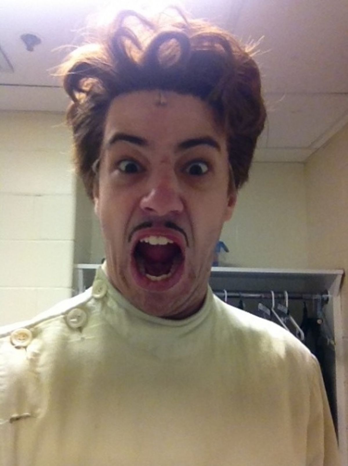 YOUNG FRANKENSTEIN's A.J. Holmes at 