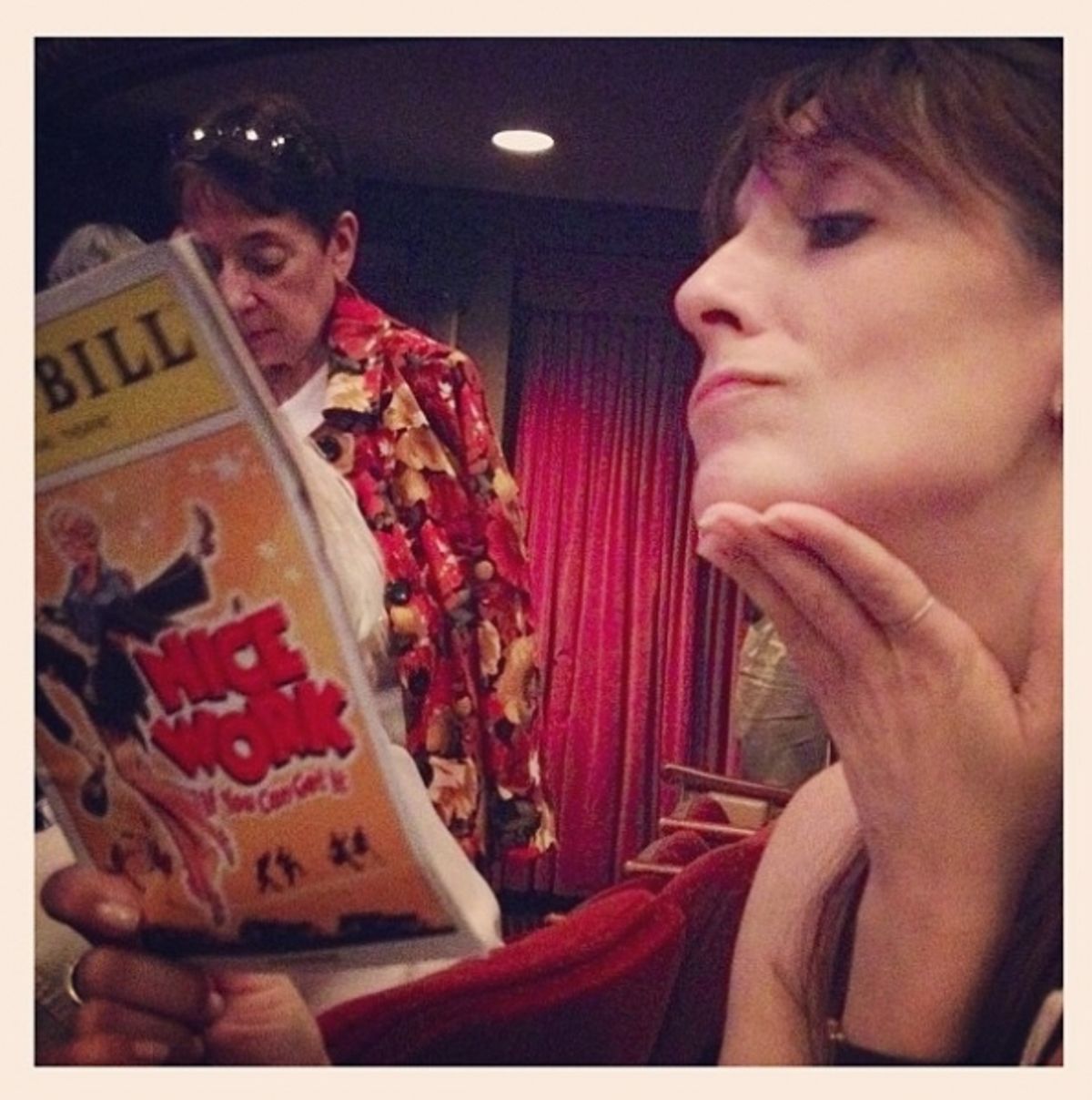 THE LANDING's Julia Murney at NICE WORK
 at 