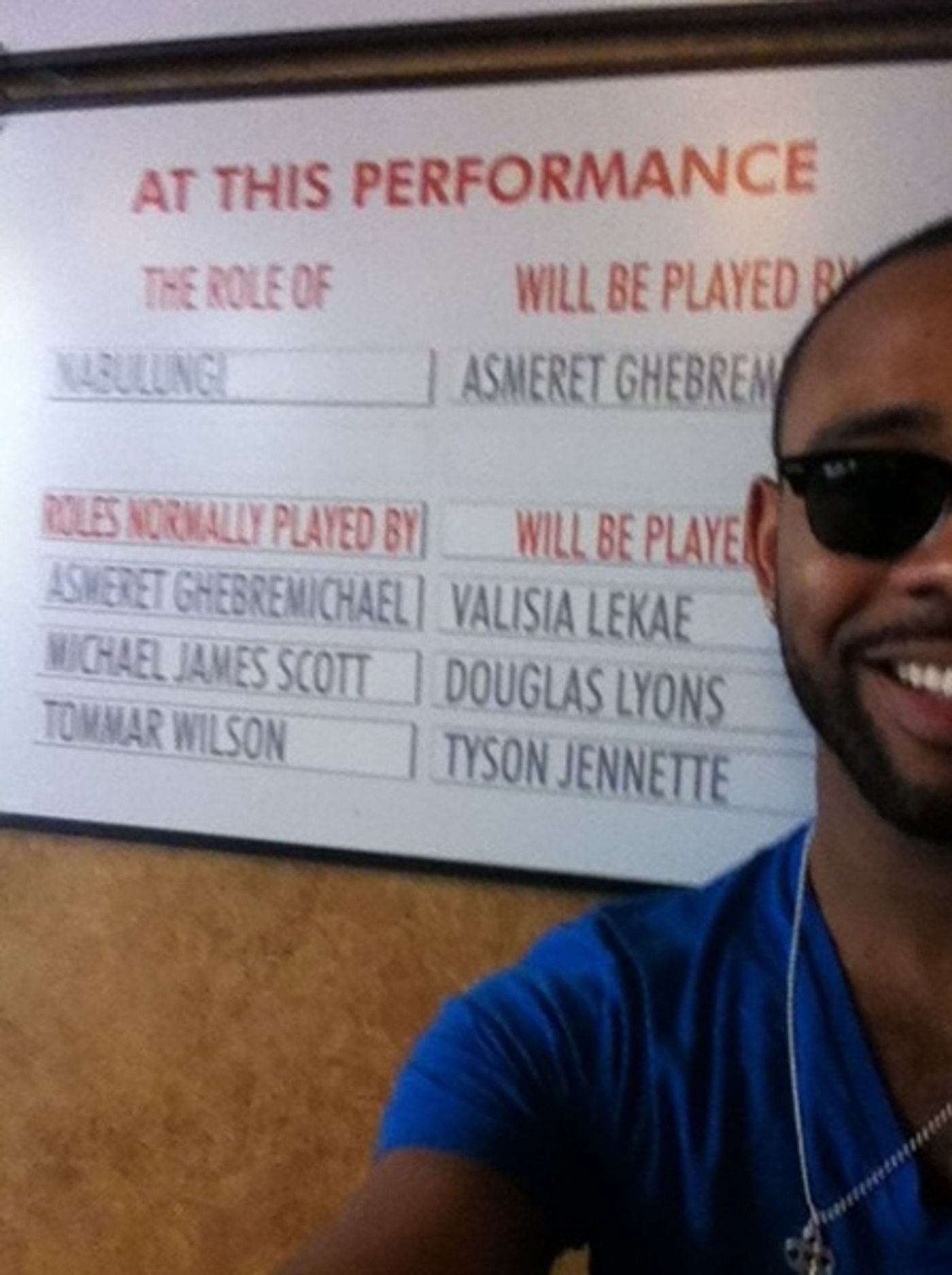 Photo Flash: Memorial Day Weekend Saturday Intermission Pics - NEWSIES, JERSEY BOYS, West End's THE 39 STEPS and More!  Image