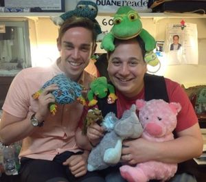 BOOK OF MORMON's Nic Rouleau and Jared Gertner Photo