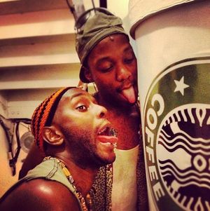 BOOK OF MORMON's Douglas Lyons and Company Photo