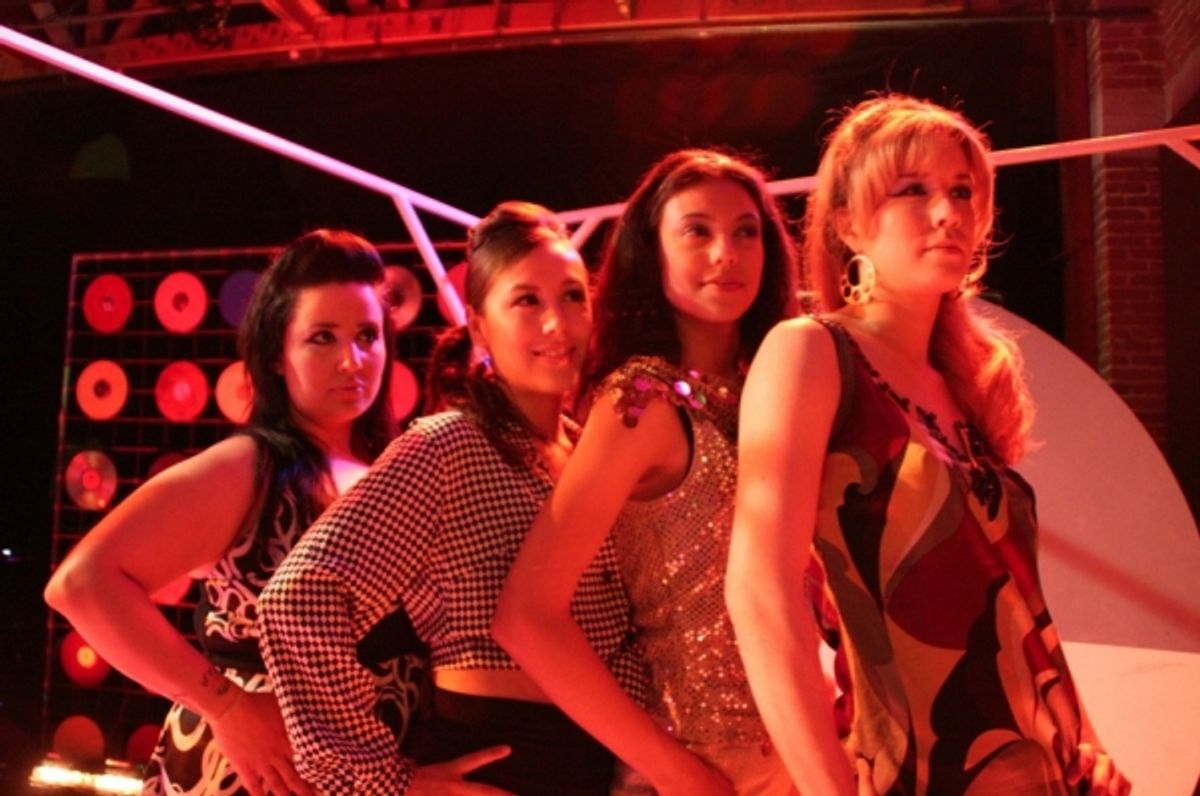 Denisse Schwartz, Gina Gomez, Catherine Lidstone and Georgia Reed at 