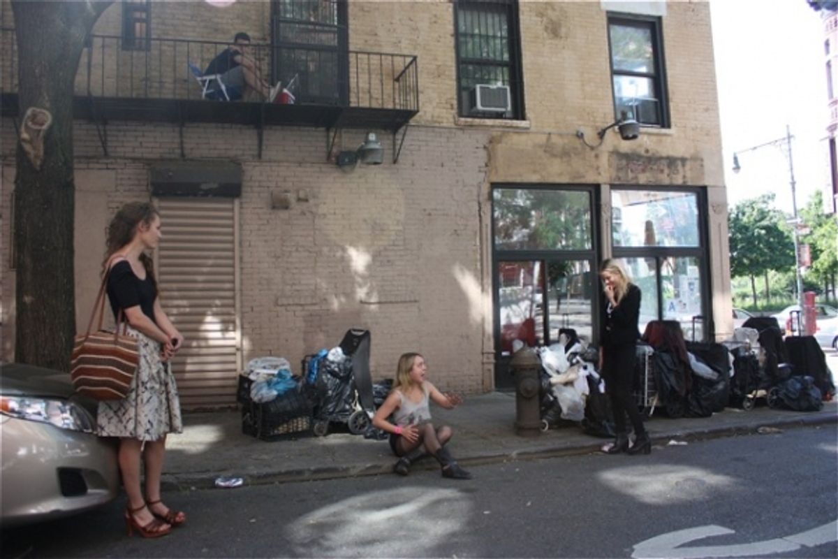 Lauren Lavercombe, Josephine Ganner and Alexandra Gjerpen at 