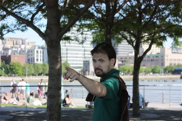 Doug Rossi in UPHEAVAL ON THE HORIZON Photo