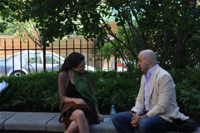 Nitzan Mager and Tony Raymond Photo