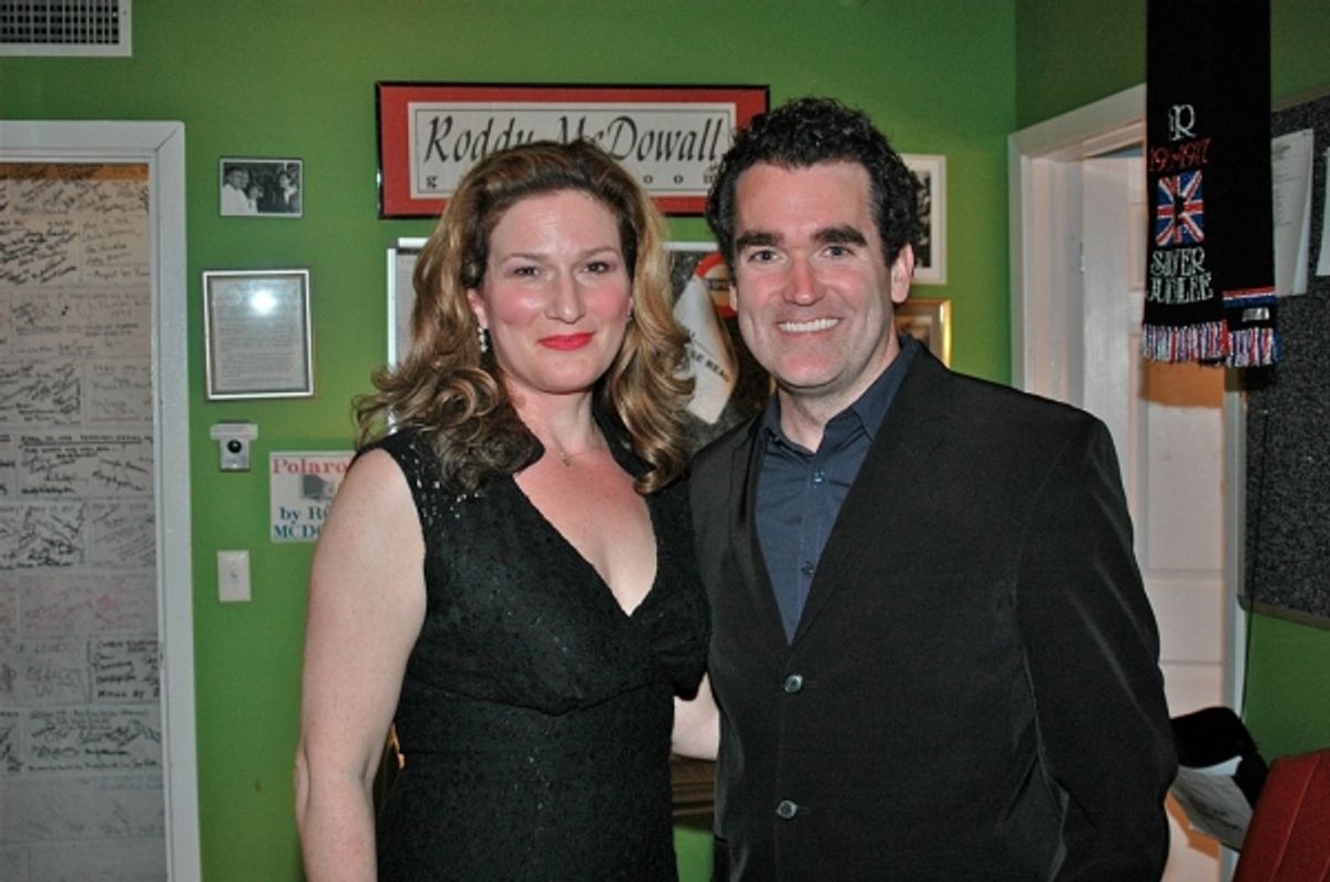 Ana Gasteyer and Brian d'Arcy James
 at 