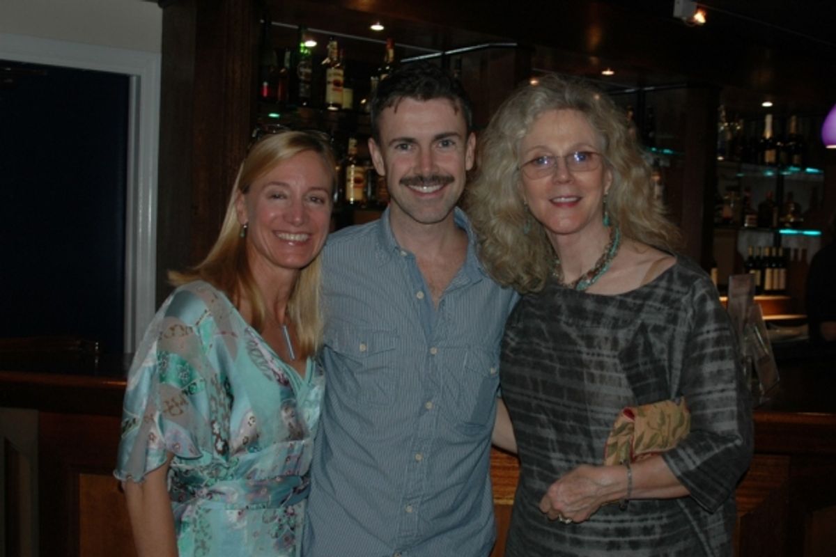 Tracy Mitchell, Matt McGrath and Blythe Danner at 