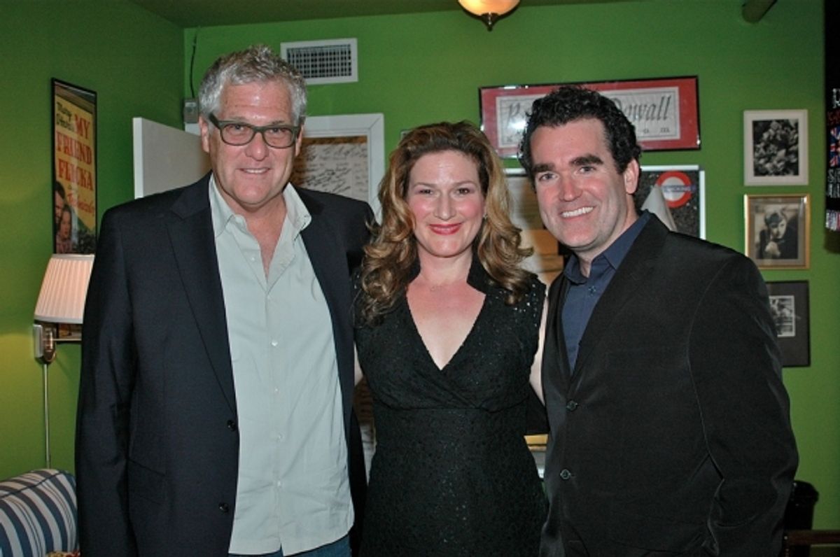 Murphy Davis, Ana Gasteyer and Brian d'Arcy James
 at 