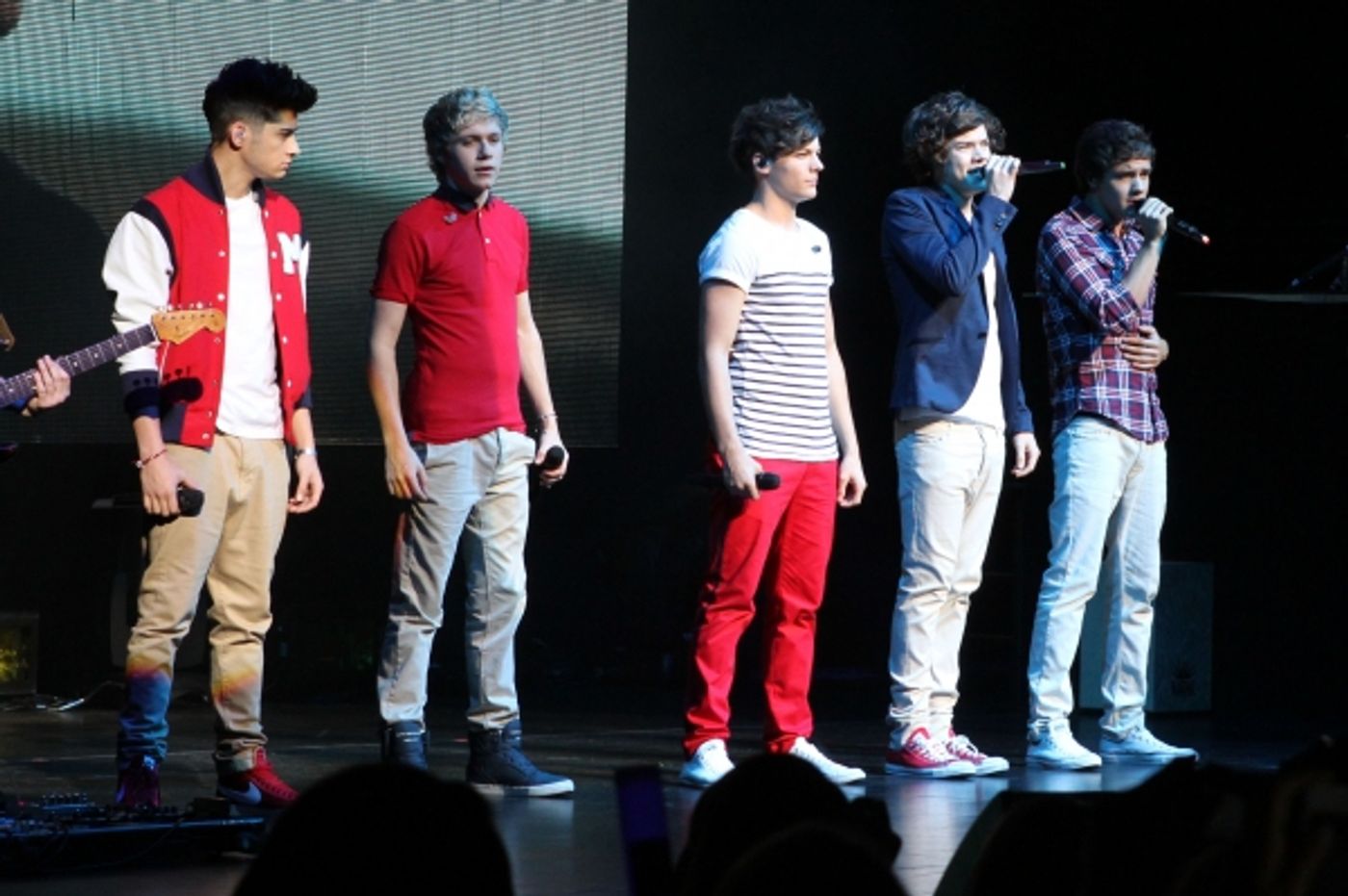 Photo Flash: ONE DIRECTION's Niall Horan, Zayn Malik, Liam Payne, Harry Styles & Louis Tomlinson Rock NYC Photo Flash: ONE DIRECTION's Niall Horan, Zayn Malik, Liam Payne, Harry Styles & Louis Tomlinson Rock NYC Image