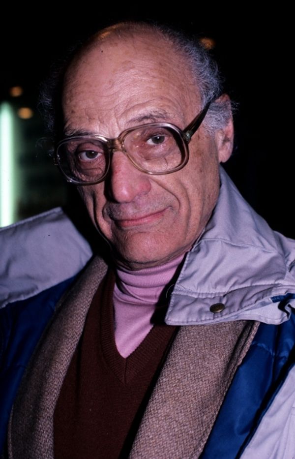 Arthur Miller photographed in New York City in 1993.  Photo