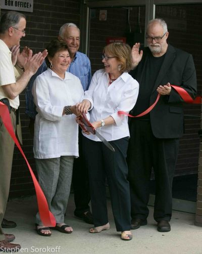 Mayor Daniel L. Bianchi, Sydelle Blatt, Lee Blatt, Julianne Boyd, William Finn Photo