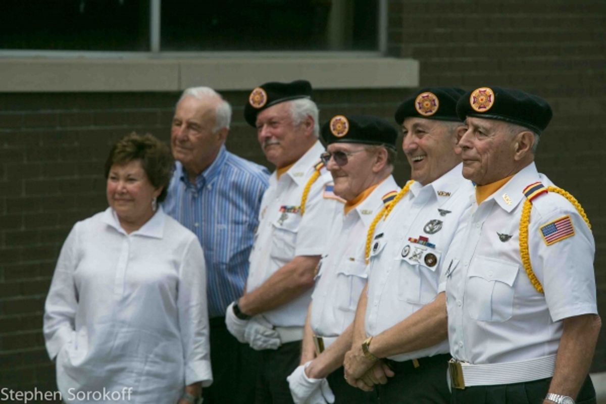 Sydelle Blatt, Lee Blatt, VFW officers at 