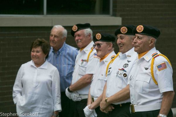 Sydelle Blatt, Lee Blatt, VFW officers Photo