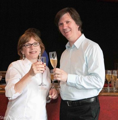Artistic Director Julianne Boyd &  Managing Director Tristan Wilson Photo