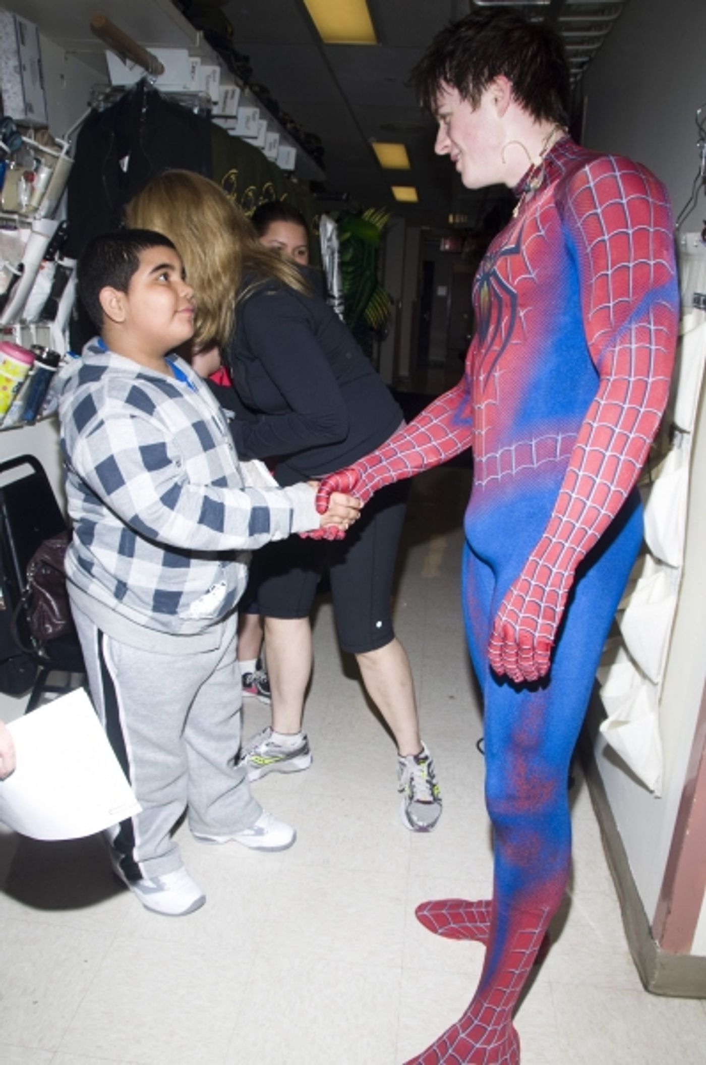 Photo Flash: SPIDER-MAN Cast Welcomes Armando Bigo  Image