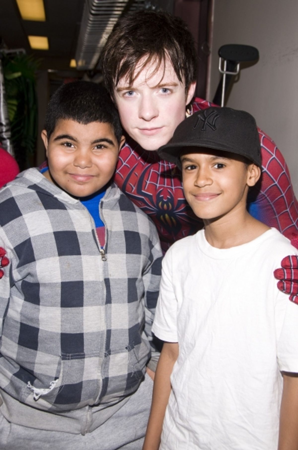 Matthew James Thomas, Armando Bigo and friend at 