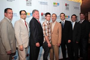 Paul King, Robert Wankel, Nick Jonas, Freddie Gershon, Drew Cohen, Peter Avery, Timot Photo