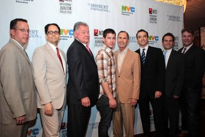 Paul King, Robert Wankel, Nick Jonas, Freddie Gershon, Drew Cohen, Peter Avery, Timot Photo