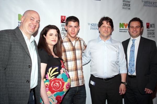 Marty Johnson, Amy Dorfman Wine, Nick Jonas, Edward Miller, Peter Avery Photo