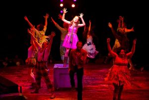 Hannah Elless and the cast of GODSPELL @ BroadwayWorld Hannah Elless and the cast of GODSPELL Photo