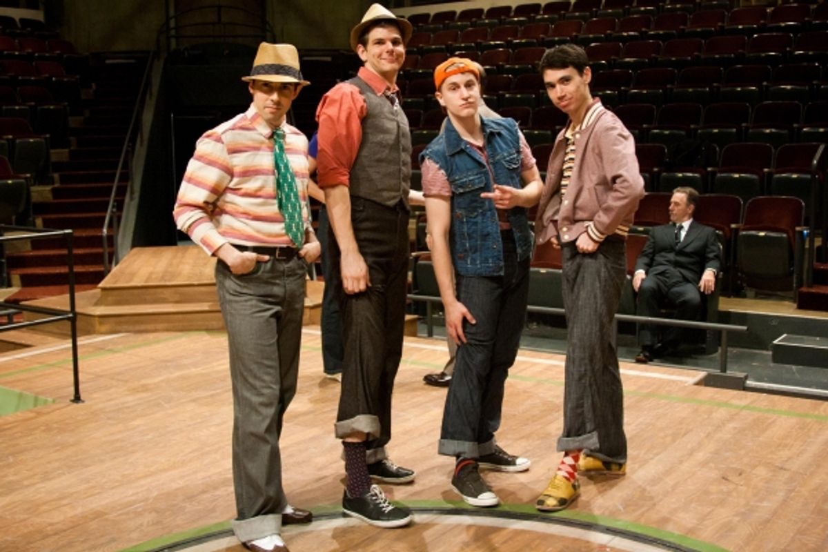 Eric Shorey, Will Burton, Scott Shedenhelm, Nicholas Yenson at 