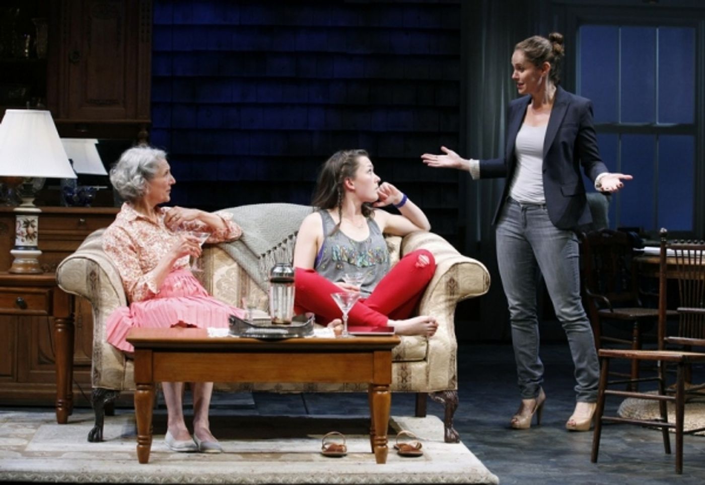 Photo Flash: Amy Brenneman, Beth Dixon, et al. in Playwrights Horizons' RAPTURE, BLISTER, BURN  Image