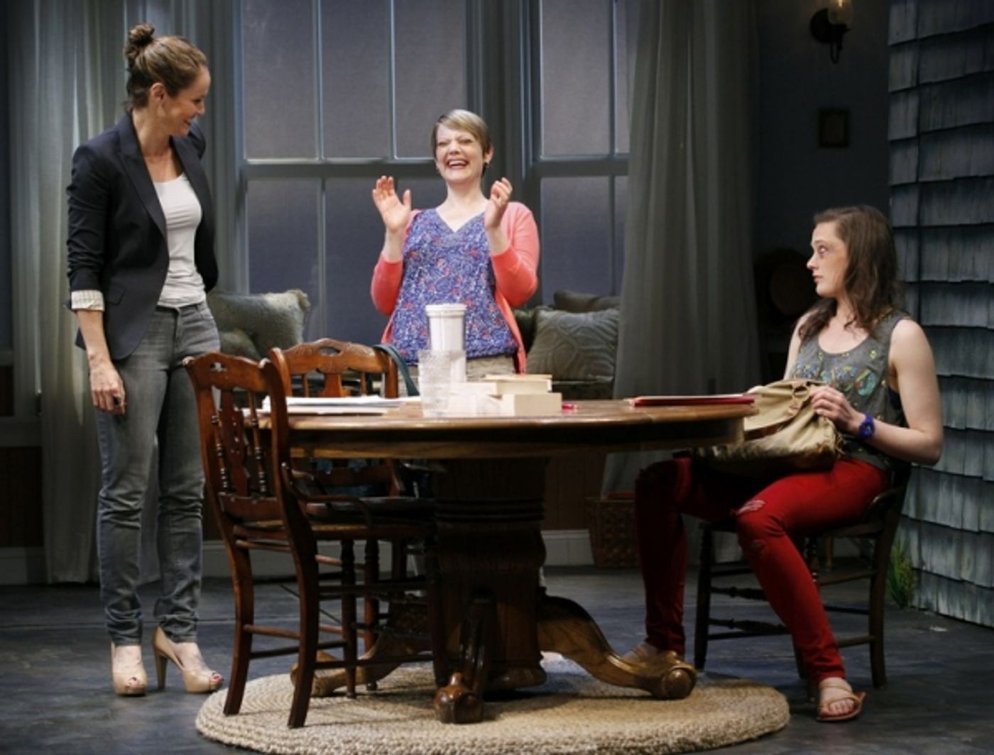 Photo Flash: Amy Brenneman, Beth Dixon, et al. in Playwrights Horizons' RAPTURE, BLISTER, BURN  Image