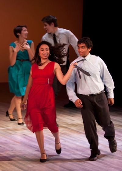  Lorina Alfaro and Sanket Padmanabhan  Photo