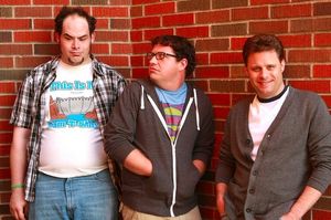 Zachary Allen Farmer (as Barry), Jeffrey M. Wright (as Rob), and Mike Dowdy (as Dick) Photo