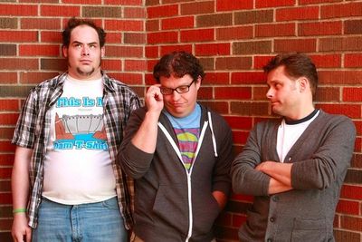 Zachary Allen Farmer (as Barry), Jeffrey M. Wright (as Rob), and Mike Dowdy (as Dick) Photo