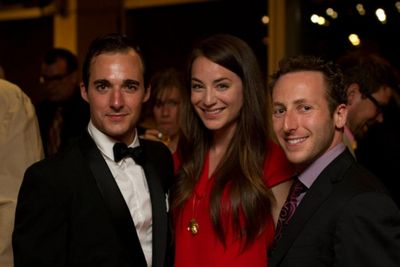 Tyron Savage, Lara Gilchrist and Josh Epstein
 Photo