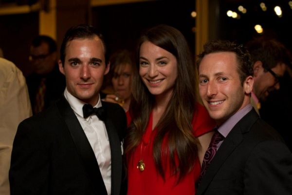 Tyron Savage, Lara Gilchrist and Josh Epstein
 Photo