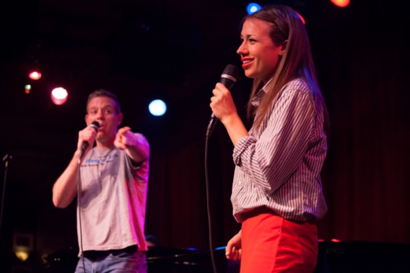 Photo Flash: Miranda Sings, Joshua Ledet, & More Visit Birdland!  Image