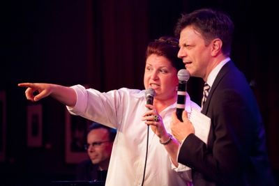 Klea Blackhurst, Jim Caruso Photo