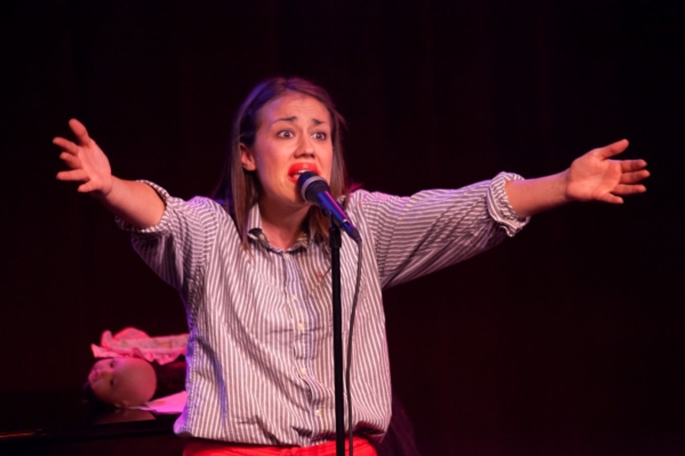 Photo Flash: Miranda Sings, Joshua Ledet, & More Visit Birdland!  Image