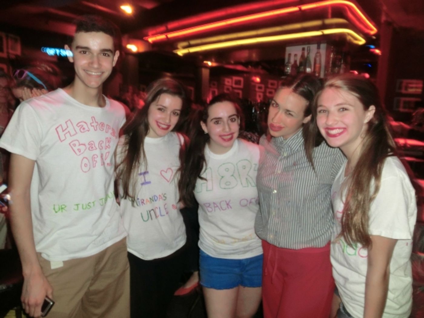 Photo Flash: Miranda Sings, Joshua Ledet, & More Visit Birdland!  Image