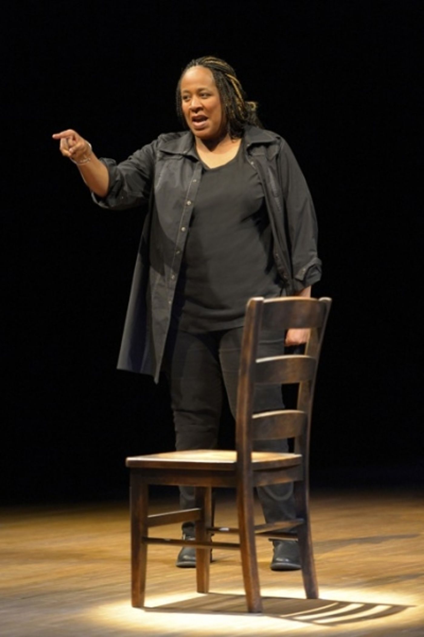 Photo Flash: First Look at Dael Orlandersmith in Berkeley Rep's BLACK N BLUE BOYS/BROKEN MEN  Image