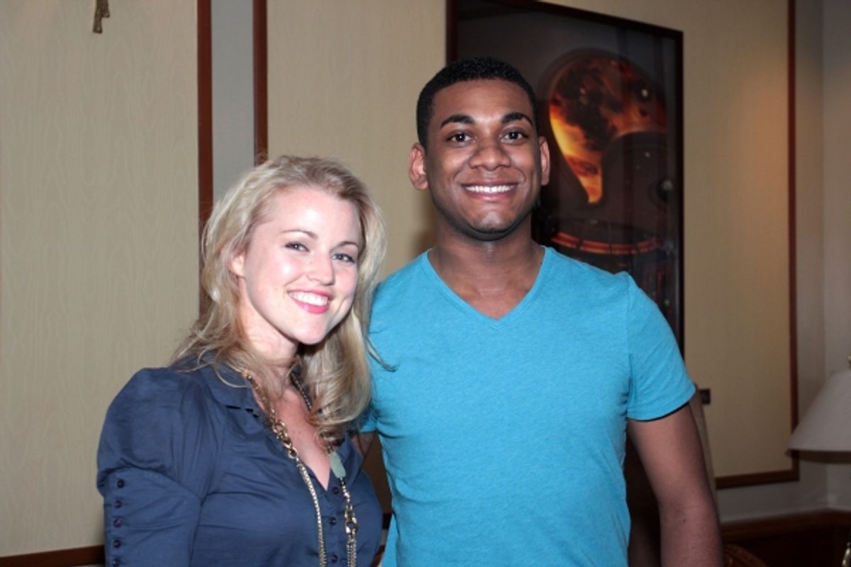 Rebecca Faulkenberry ,Joshua Ledet at 