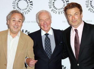 David Edelstein, Christopher Plummer, Alec Baldwin Photo