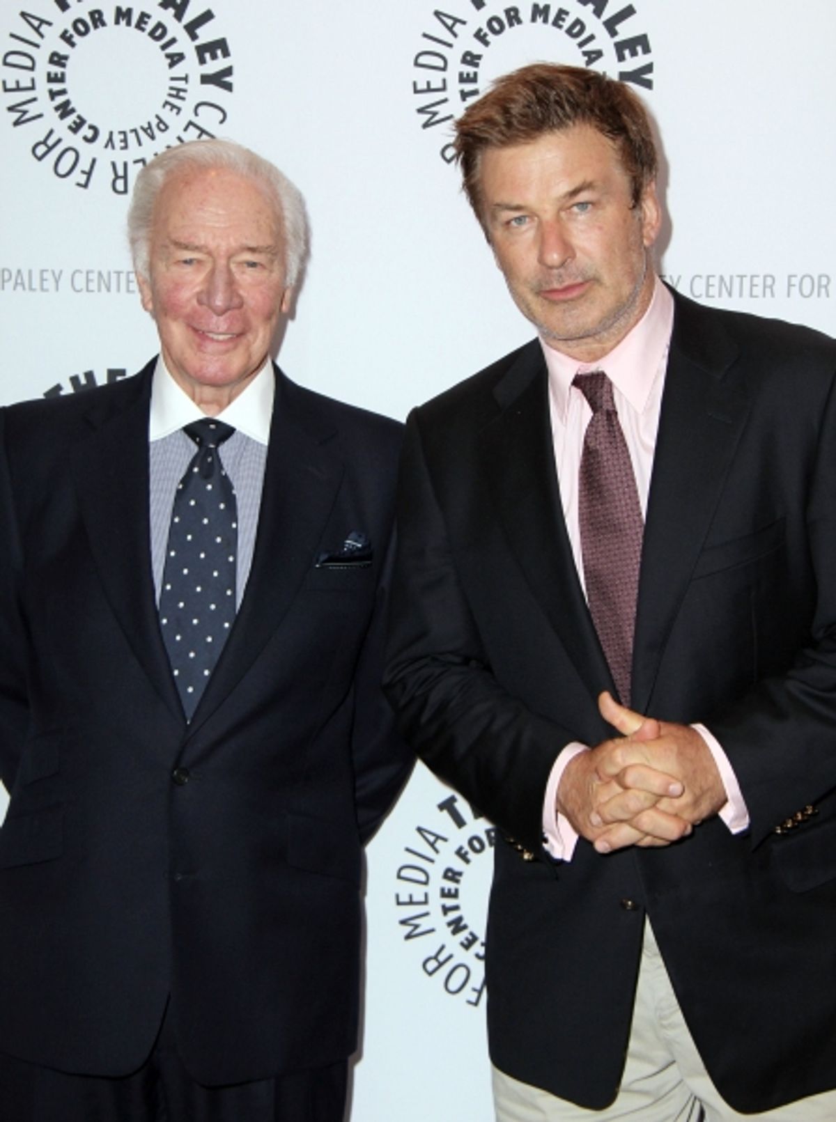 Christopher Plummer, Alec Baldwin at 