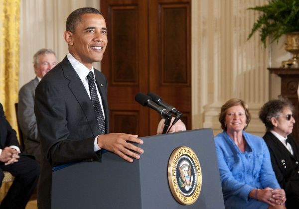 Photo Flash: President Obama Awards Bob Dylan the Presidential Medal of Freedom — photo 9 of 9