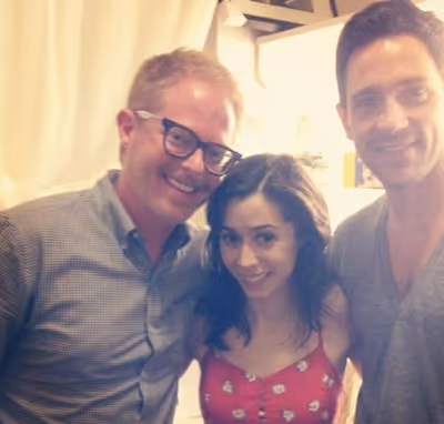 Jesse Tyler Ferguson Visits ONCE!
 Photo