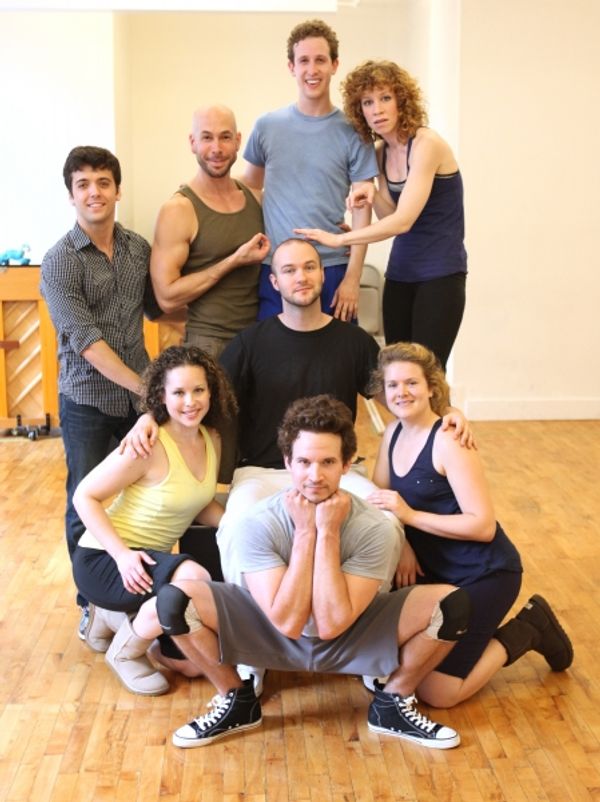 Back Row : Director Marshall Pailet, Wade McCollum, Lee Seymour, Alex Wyse & Lindsay  Photo