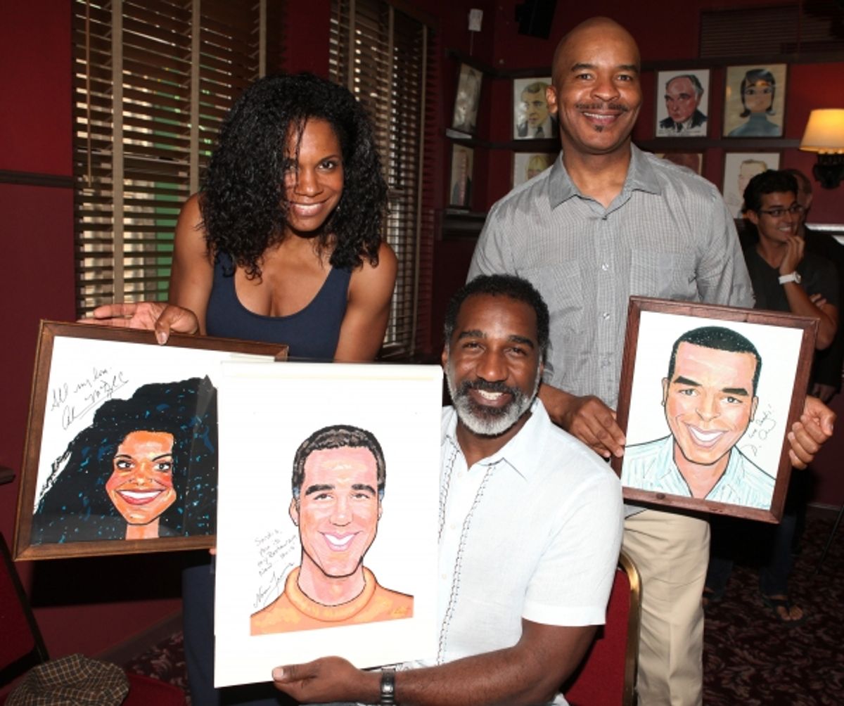 Audra McDonald, Norm Lewis & David Alan Grier  at 
