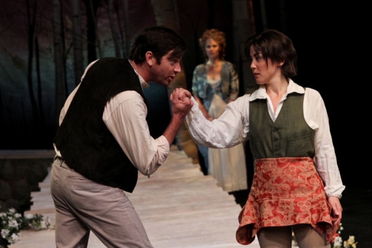 Nathan Graham Smith, Rebecca Olson and Hana Lass  at 