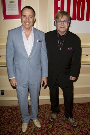 David Furnish and Elton John @ BroadwayWorld David Furnish and Elton John Photo