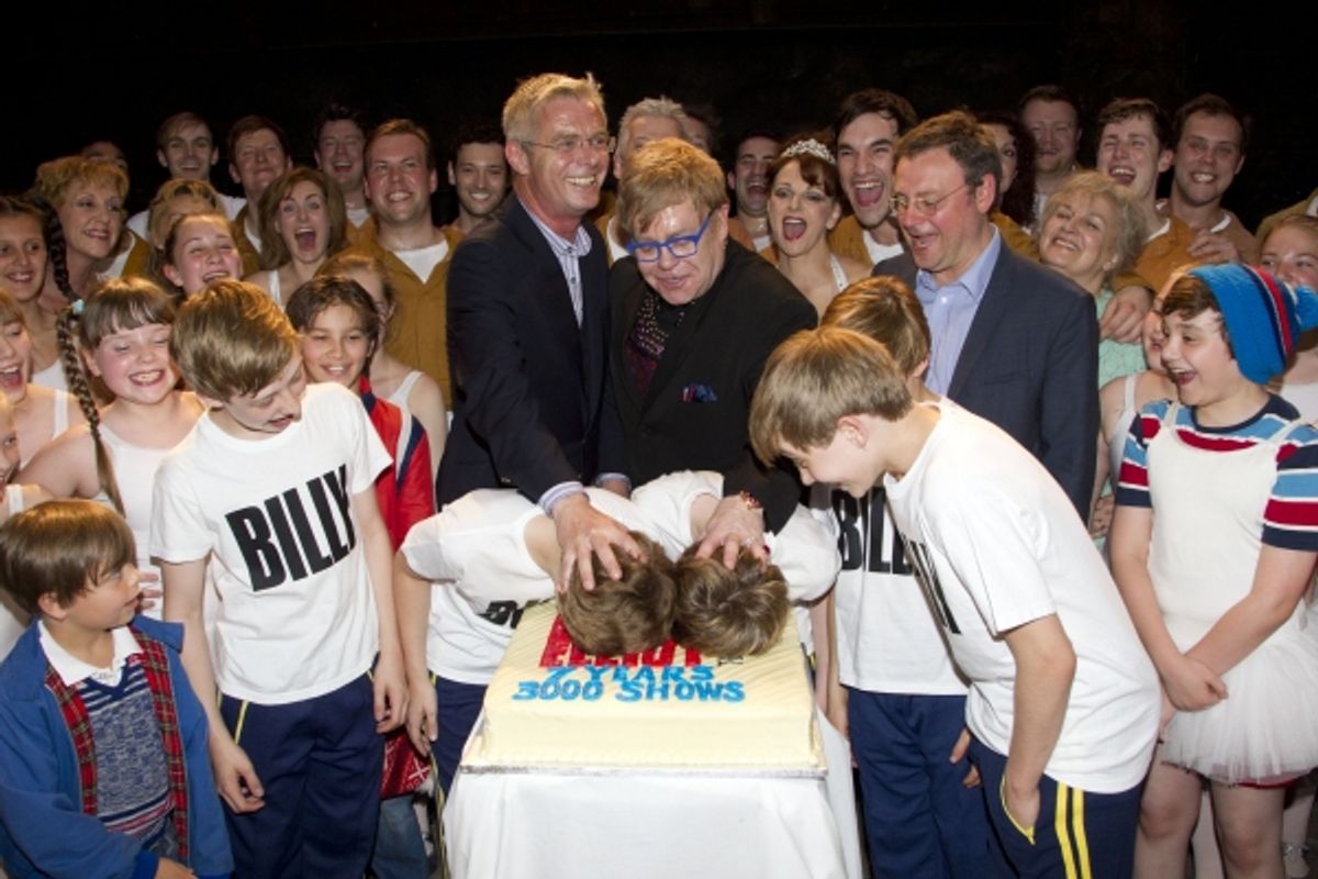 Stephen Daldry, Elton John and Lee Hall at 