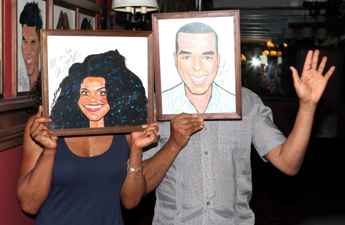 Photo Coverage: Norm Lewis Officially Joins Sardi's Wall of Fame Photo Coverage: Norm Lewis Officially Joins Sardi's Wall of Fame Image