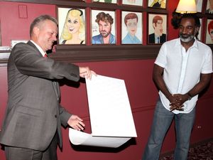 Max Kilmavicius & Norm Lewis @ BroadwayWorld Max Kilmavicius & Norm Lewis Photo