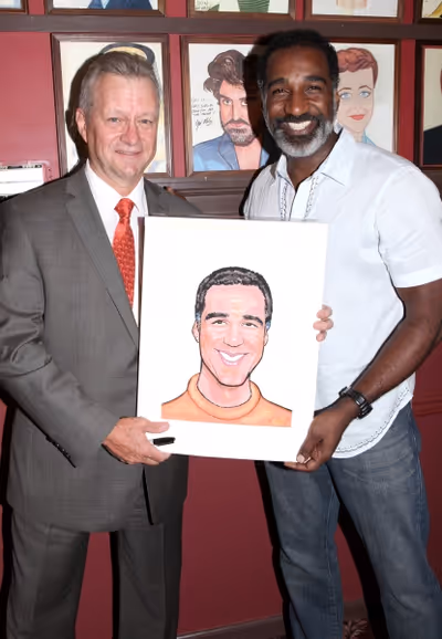Max Kilmavicius  & Norm Lewis Photo